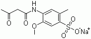 乙酰乙酰克利西丁磺酸钠盐, 3-乙酰乙酰氨基-4-甲氧基甲苯-6-磺酸钠, CAS #: 133167-77-8
