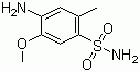 磺酰胺克利西丁, 4-氨基-5-甲氧基-2-甲基苯磺酰胺, CAS #: 98489-97-5