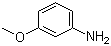 间氨基苯甲醚, 3-茴香胺, 3-甲氧基苯胺, CAS #: 536-90-3